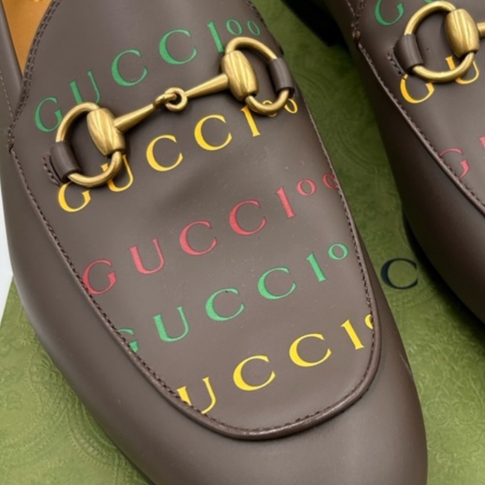 Men's Gucci JOORDAN 100th anniversary horse bit loafer . Size 8 fits 9. - Picture 2 of 12